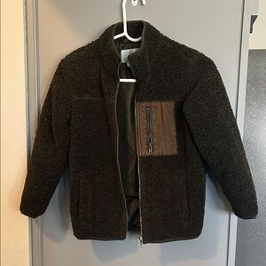 Kids Green Fleece Jacket